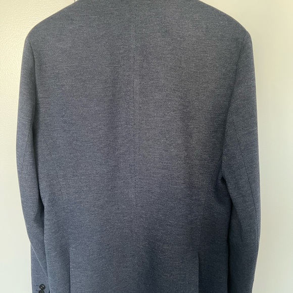 RW & Co Light Navy Unstructured Blazer - Picture 3 of 4